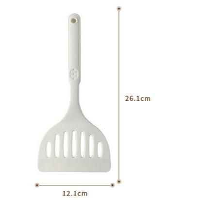 Locaupin 220°C Heat Resistant Silicone Cooking Kitchen Utensils, BPA Free Dishwasher Safe, Nonslip Grips Cookware