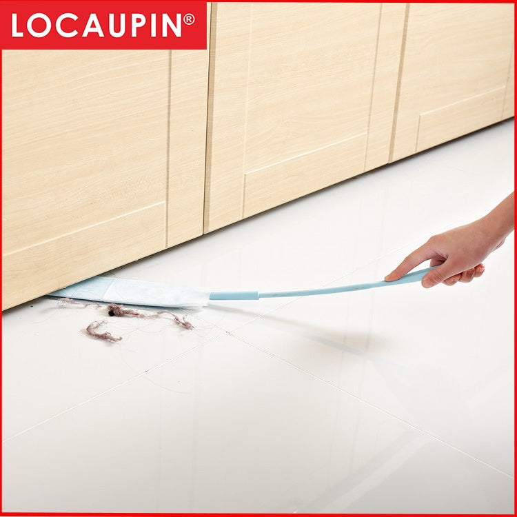 Locaupin Cleaning Duster Disposable non-woven Fabric Bendable Gap Brush for High Ceiling Furniture