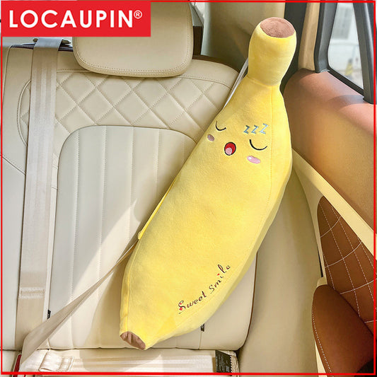 Locaupin Soft Seat Belt Shoulder Pad for Car – Universal Fit, Anti-Chafing Cover for Adults and Kids