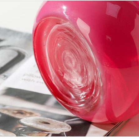 Locaupin Clear Glass Cylinder Vase,Floating Candle Holder Vase, Decor Vases,Clear Vases for Wedding Decorations