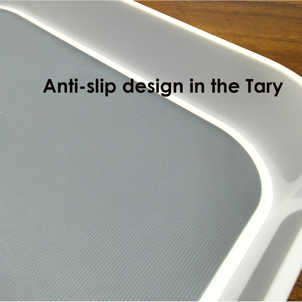 Locaupin Plastic Rotating Storage Organizer - 360° Spin, Removable Dividers, Tall Design for Kitchen/Bathroom/Office