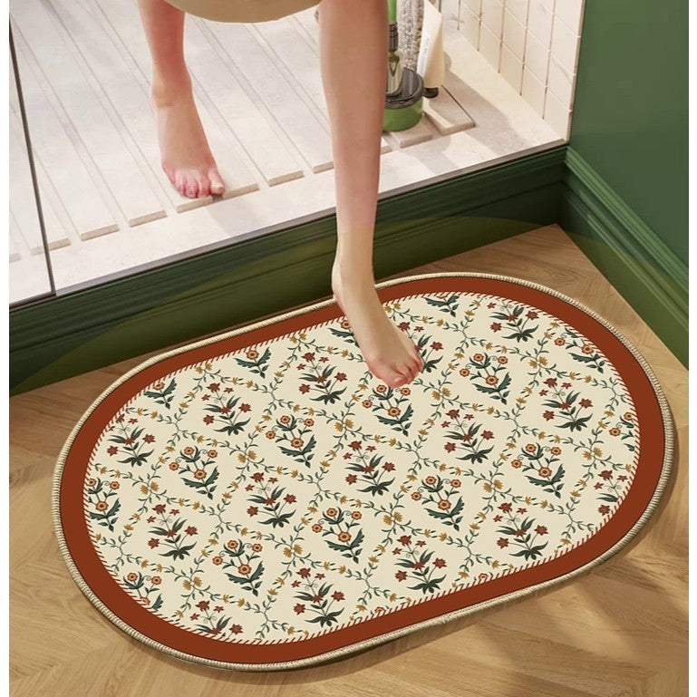 Locaupin Super Absorbent Washing machine dustproof mat Table mat with Non-Slip Rubber Bottom